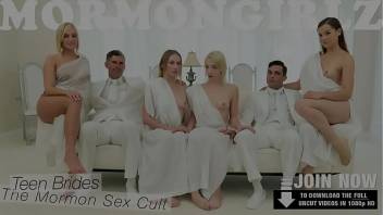 MormonGirlz- Passionate lesbian group sex